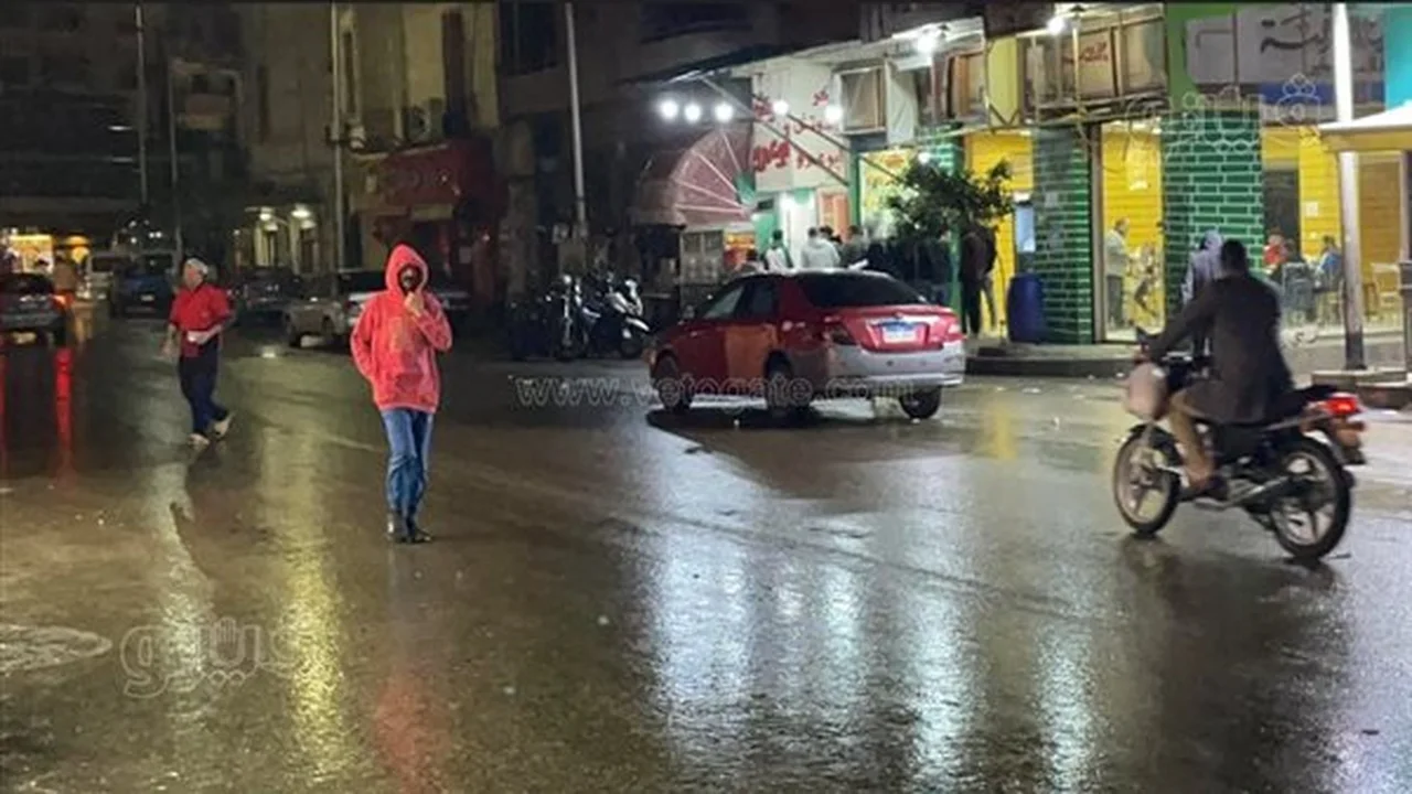 خريطة الأرصاد الجوية تظهر أماكن سقوط الأمطار الرعدية والسيول اليوم الخميس